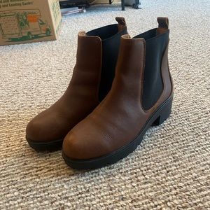 Brown boots